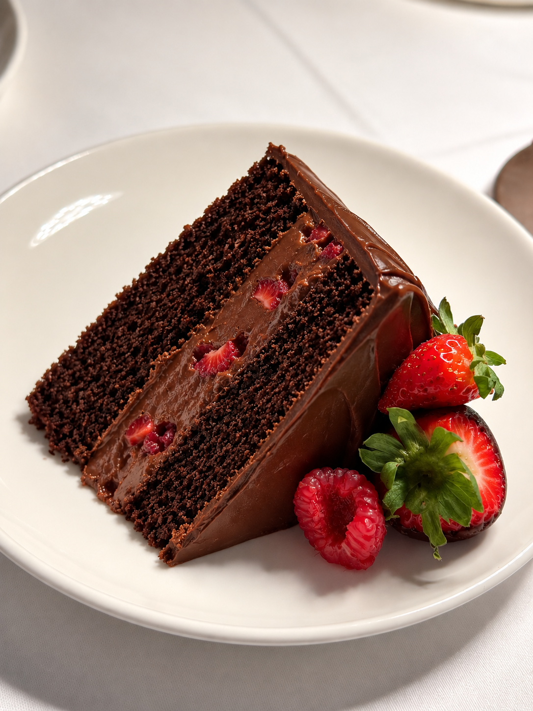 SIGNATURE BELGIAN CHOCOLATE CAKE
