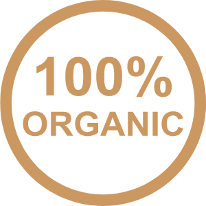 100% organic